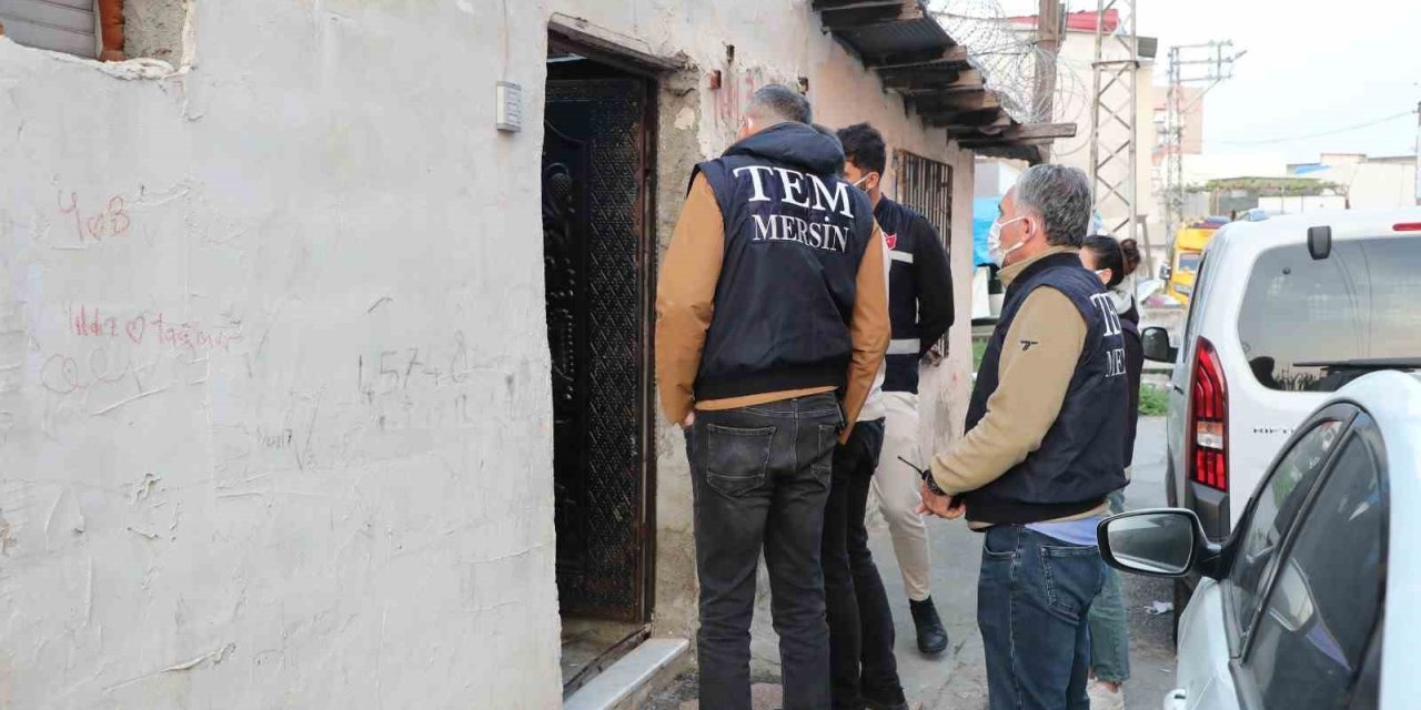 Mersin’de Aranan 87 Şüpheli Yakalandı