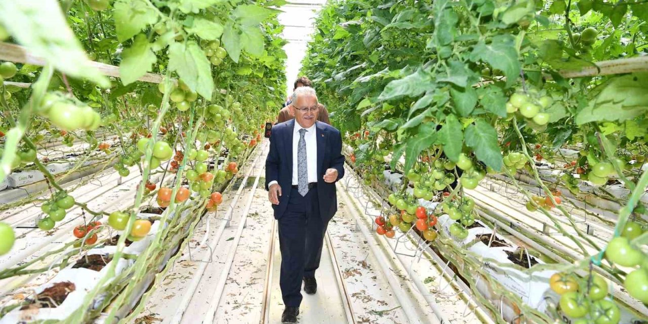 Büyükkılıç, Tarıma Dayalı Sera İhtisas Osb Yapılacak Alanda İncelemelerde Bulundu