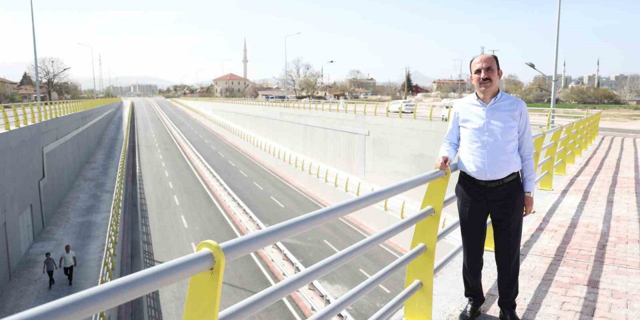 Başkan Altay: “konya’da Trafiği Rahatlatmak İçin Çalışıyoruz”