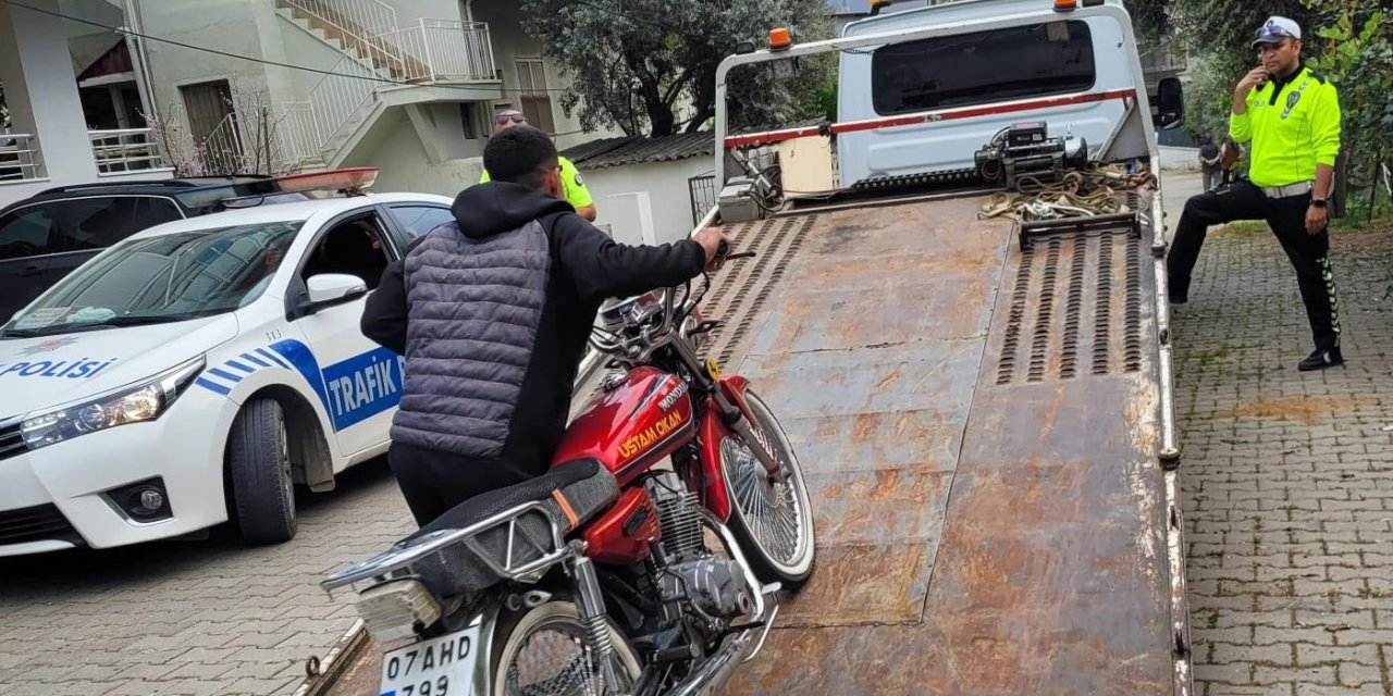 15 Yaşındaki Sürücüye 37 Bin Tl Ceza