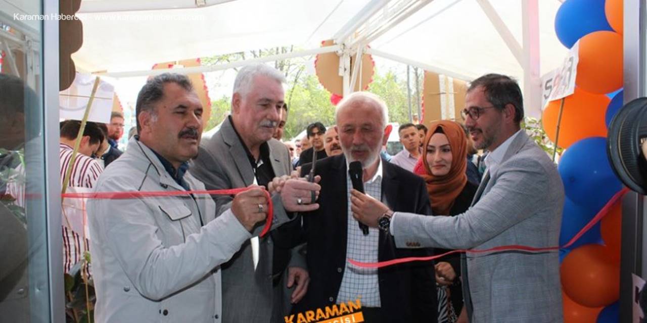 Karaman’da “Emlak Piyasası” dualarla hizmete girdi