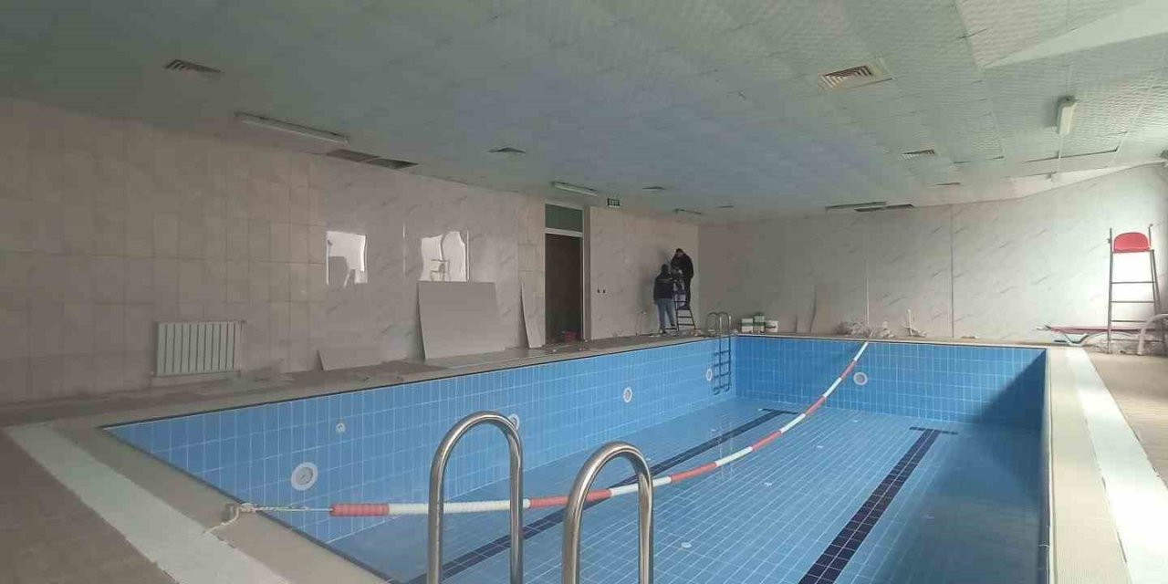 Büyükşehir’den Yüzme Havuzlarına Teknik Bakım Ve Onarım