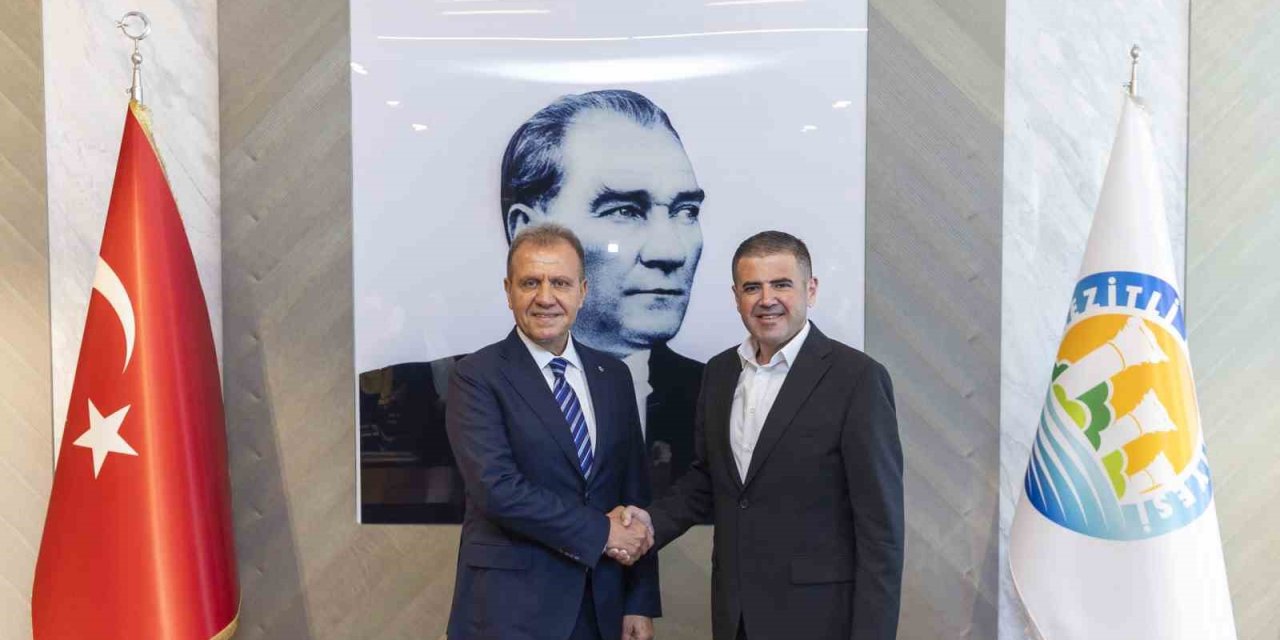 Seçer, Mezitli Belediye Başkanı Tuncer İle Bir Araya Geldi