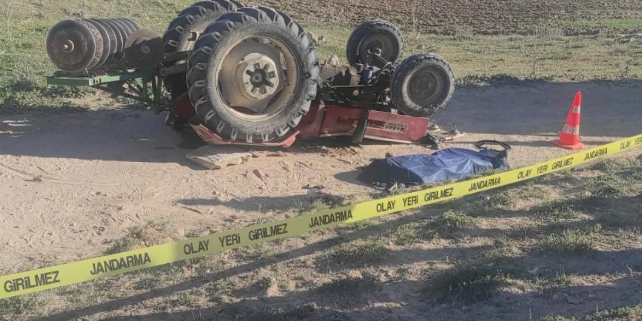 Devrilen Traktörün Altına Kalan Şahıs Hayatını Kaybetti