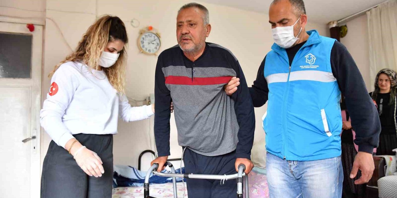 Mersin Büyükşehir Belediyesinin Evde Sağlık Hizmeti Toroslar’a Kadar Uzandı