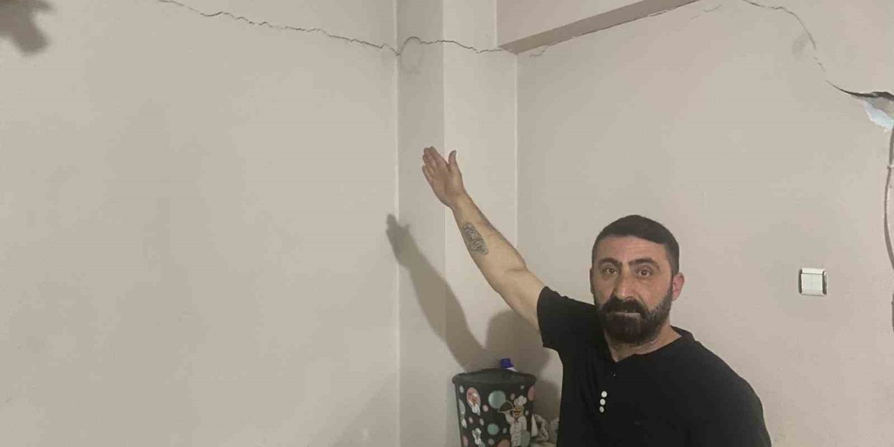 Tokat Depreminde Kayseri’deki Evde Hasar İddiası