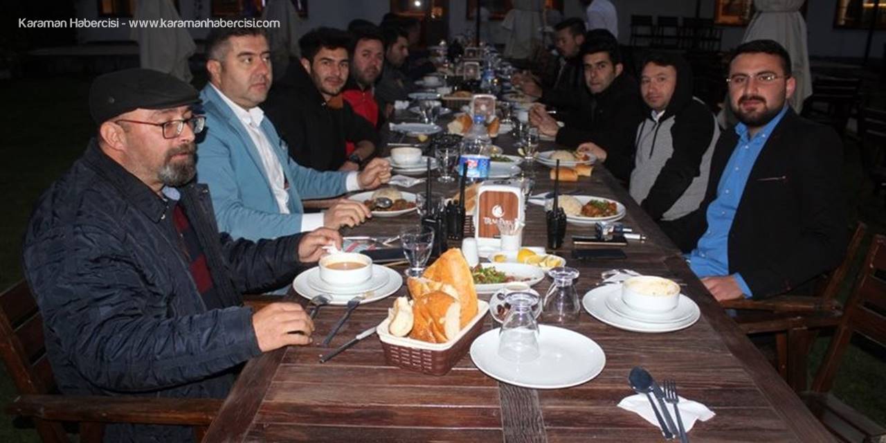 Karaman'da Basın Mensupları İftarı Birlikte Açtı
