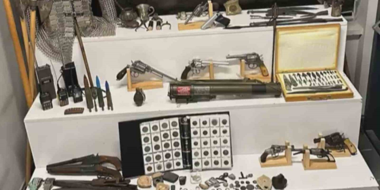 Kayseri’deki Operasyonda Lav Silahı Ele Geçirildi