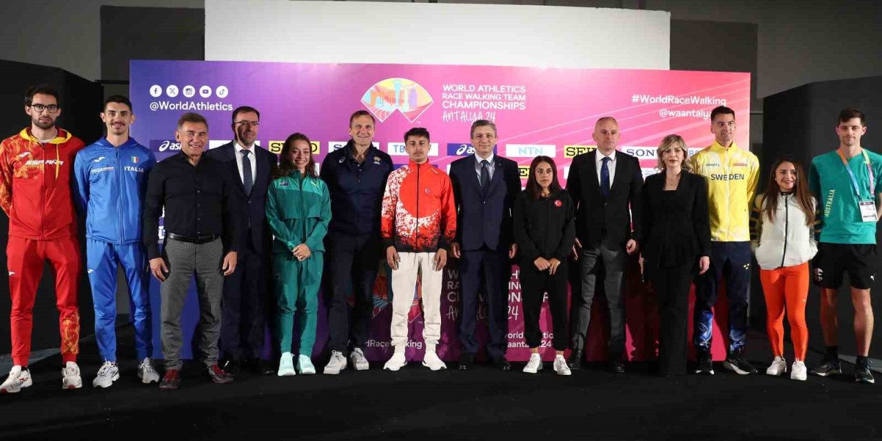 Dünya Yürüyüş Şampiyonası’nın Basın Toplantısı Yapıldı