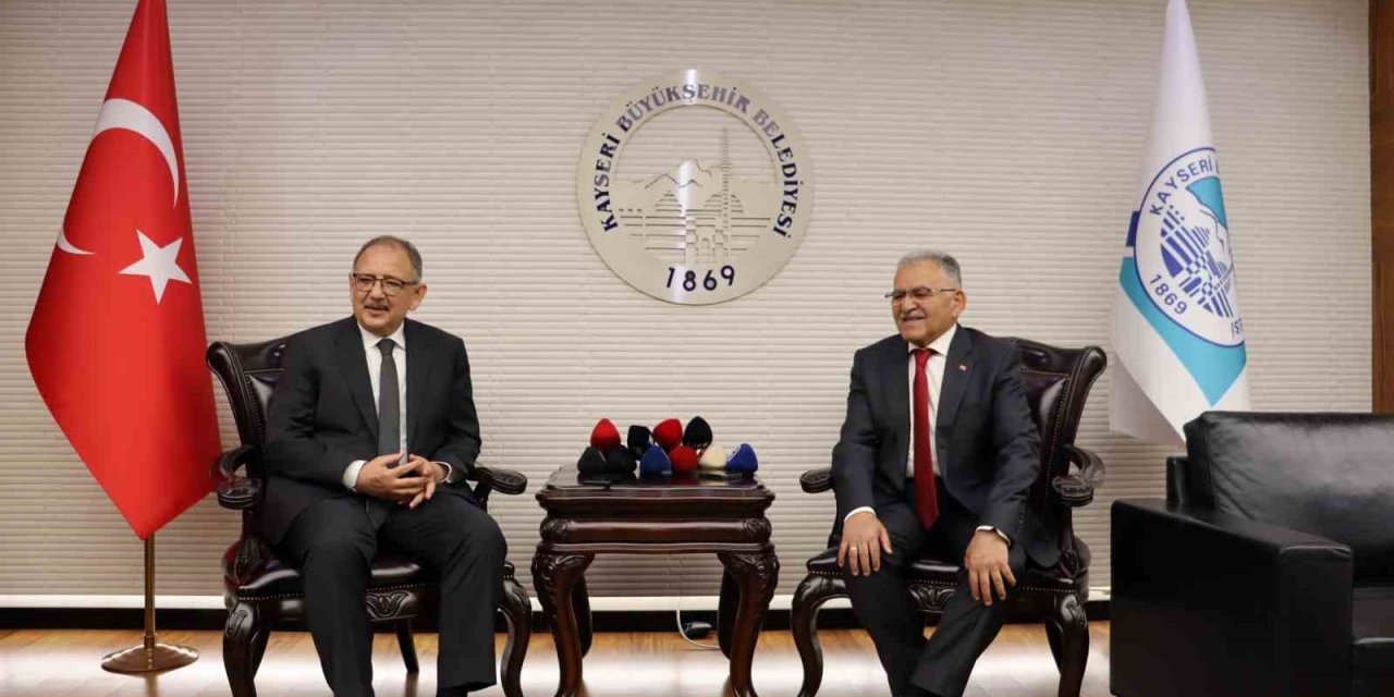 Bakan Özhaseki’den Büyükkılıç’a "hayırlı Olsun" Ziyareti