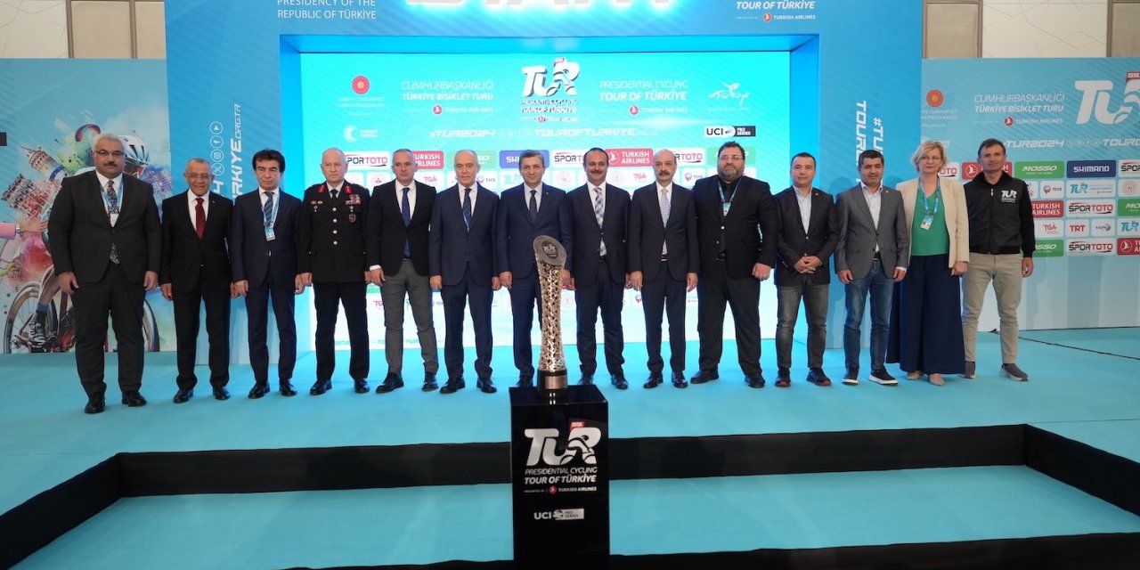 59. Cumhurbaşkanlığı Bisiklet Turu Basın Toplantısı Antalya’da Düzenlendi