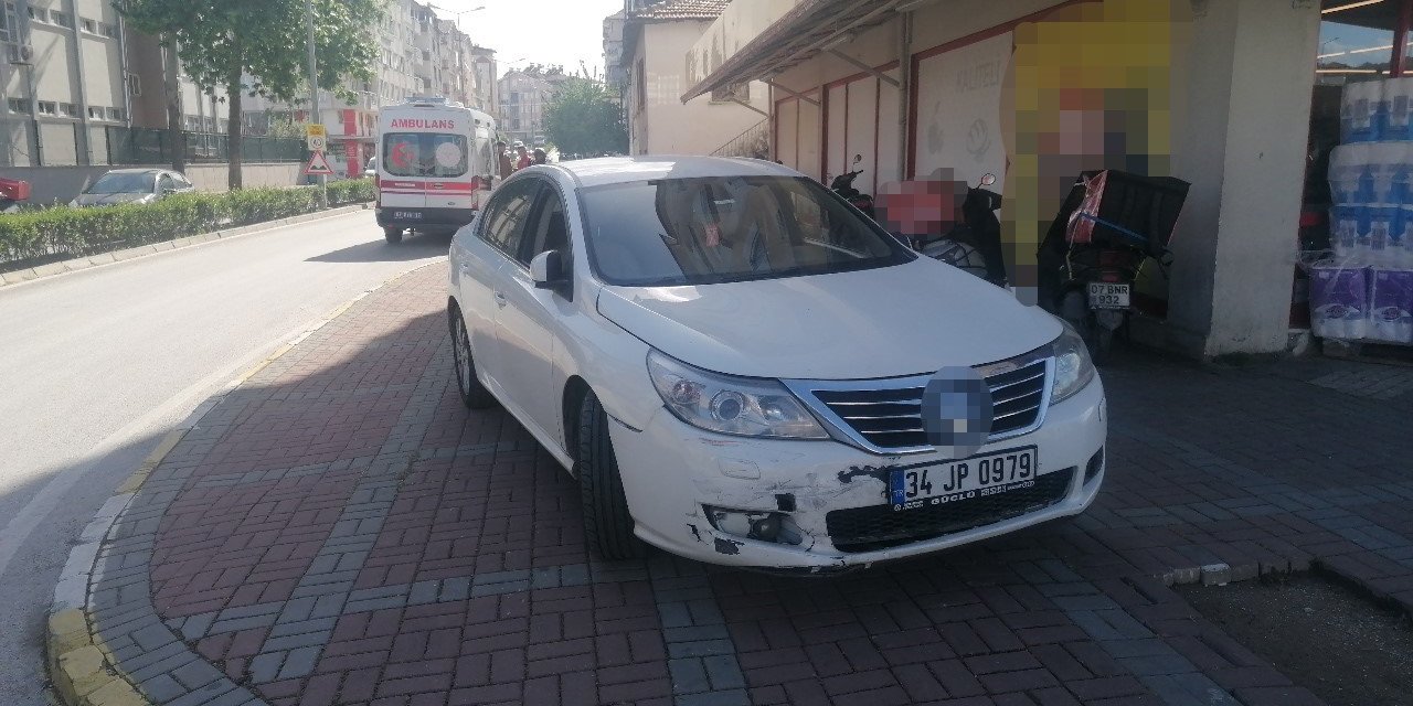 Motosiklet Sürücüsü Ölümden Döndü