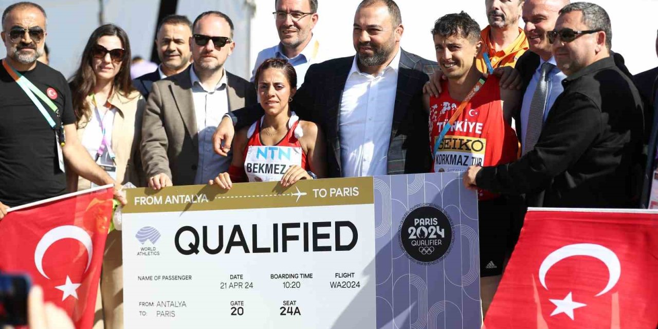 Milli Atletler, Karışık Bayrak Maraton Yarışında Paris 2024’e Kota Aldı