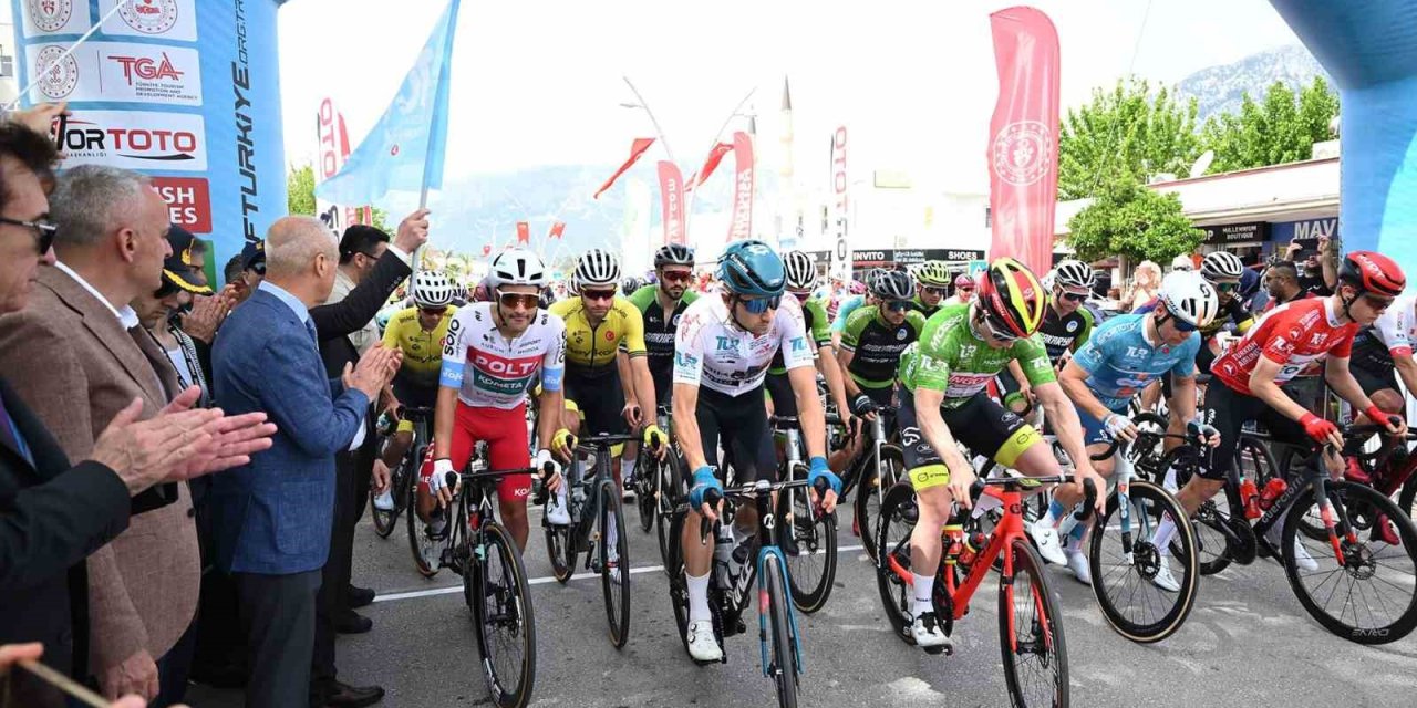 59. Cumhurbaşkanlığı Türkiye Bisiklet Turu’nun Kemer-kaş Etabı Başladı