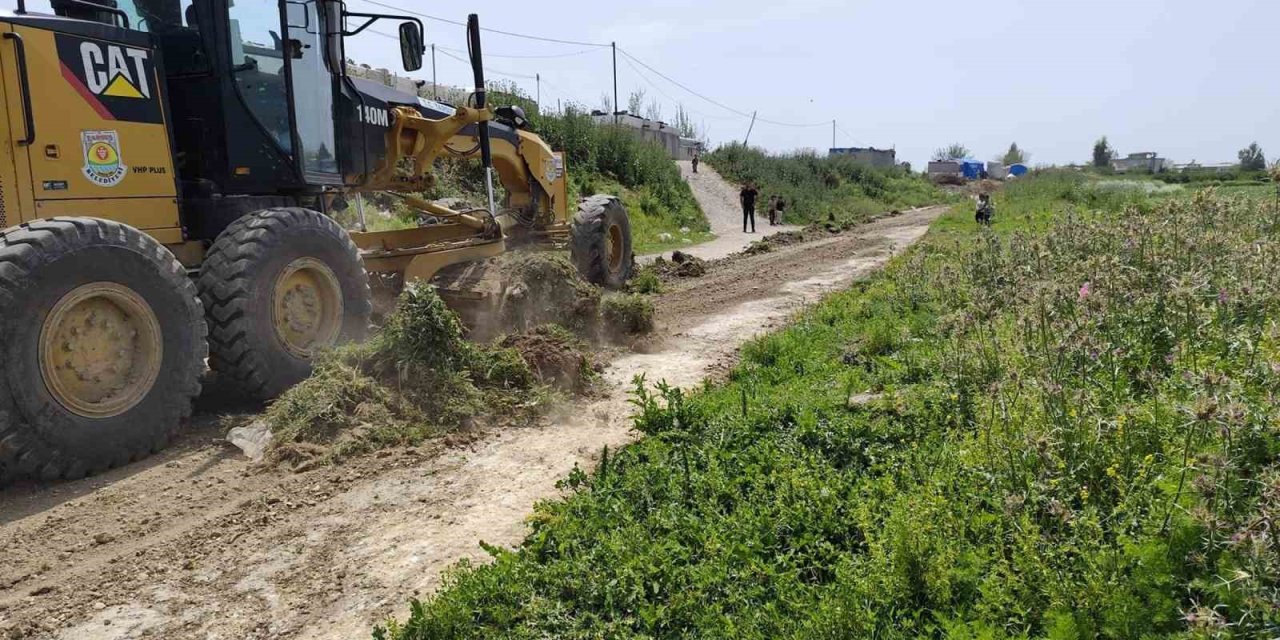 Tarsus Belediyesince Yenice Mahallesi’nde Yol Bakım Çalışması Yapıldı