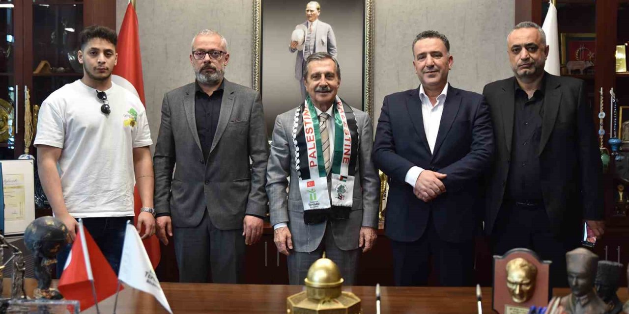 Kardeş Şehir Salfeet’ten Hayırlı Olsun Ziyareti