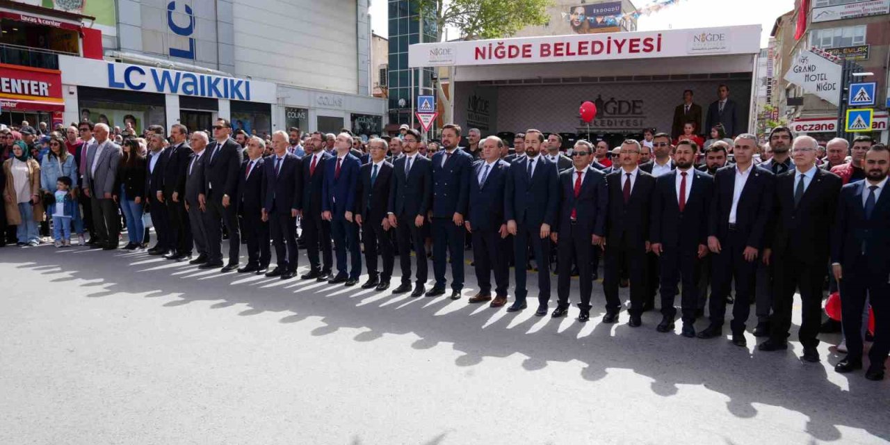 Niğde’de 23 Nisan Ulusal Egemenlik Ve Çocuk Bayramı Kutlandı