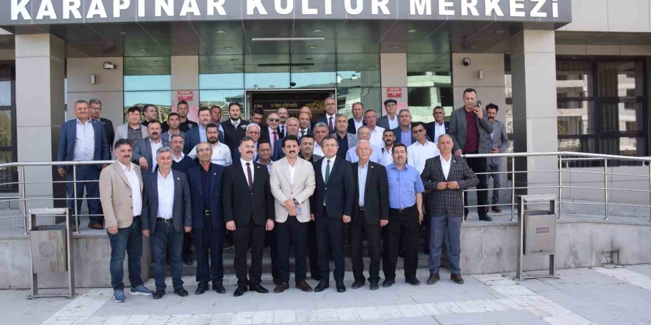 Karapınar’da Mahalle Muhtarları İle İstişare Toplantısı