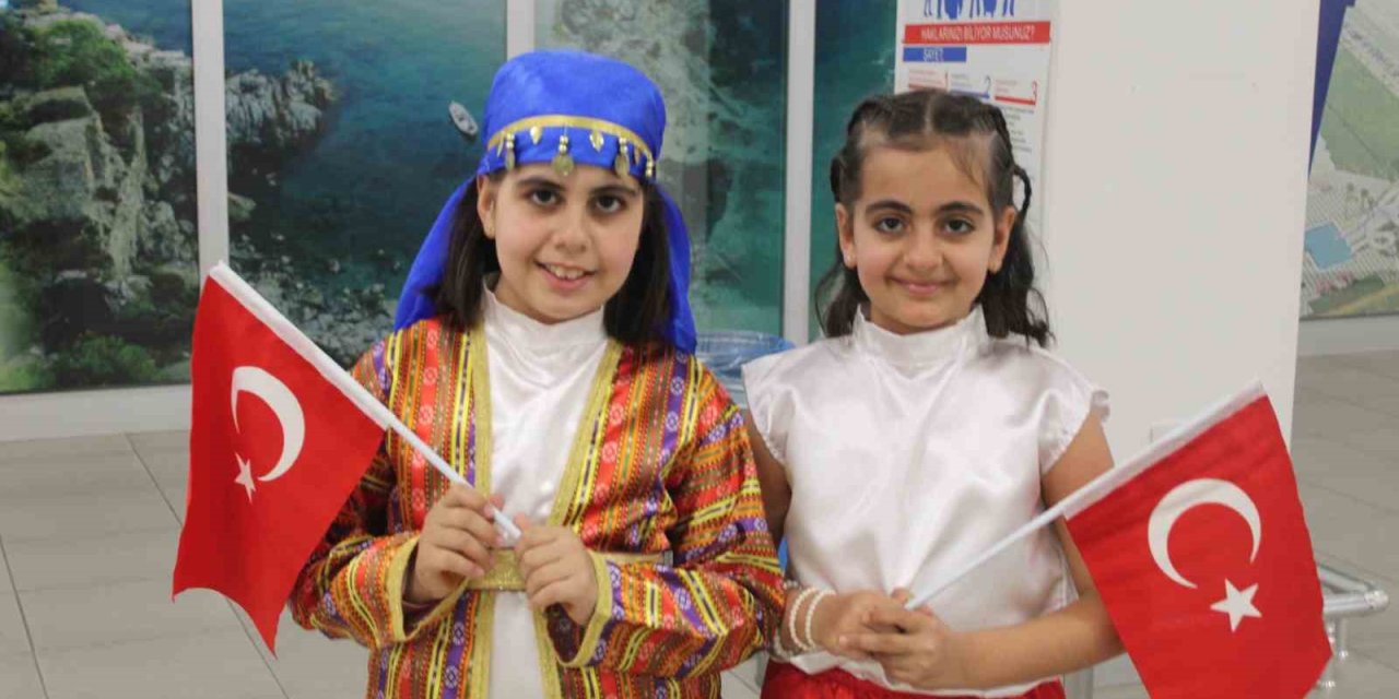 Gazipaşa-alanya Havalimanı’nda 23 Nisan Coşkusu