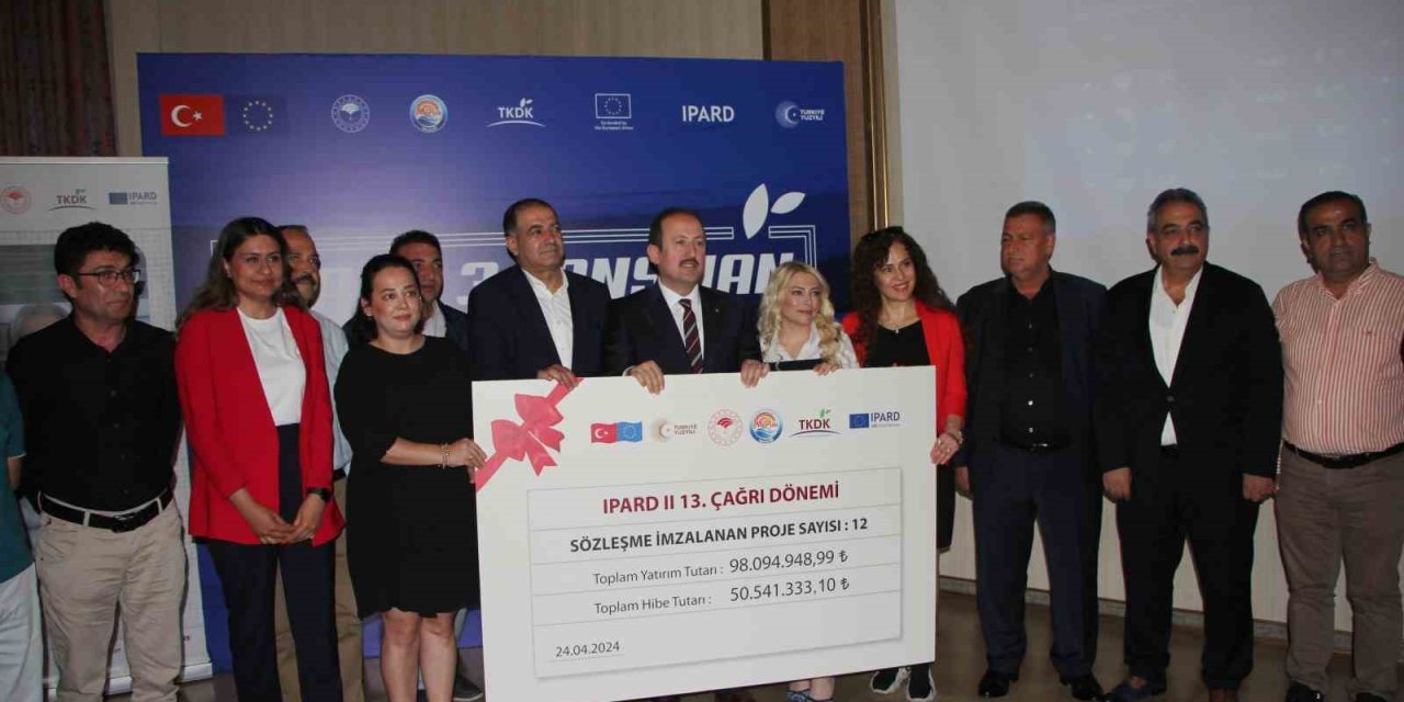 Vali Pehlivan: "mersin’de Tkdk Projelerine 3.6 Milyar Lira Destek Sağlandı"