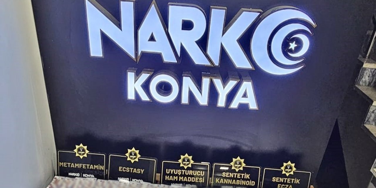 Konya’da On Binlerce Uyuşturucu Hap Ele Geçirildi: 4 Tutuklama