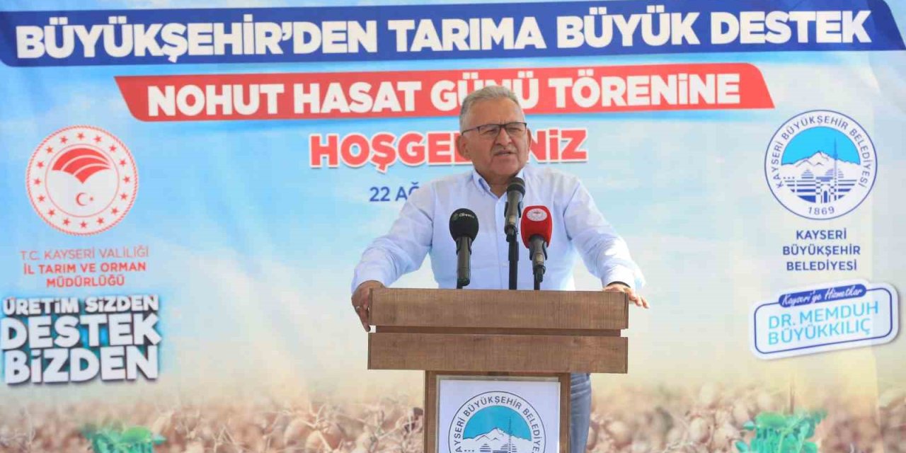 Kayseri Büyükşehir’in Kırsala Desteği Sürüyor
