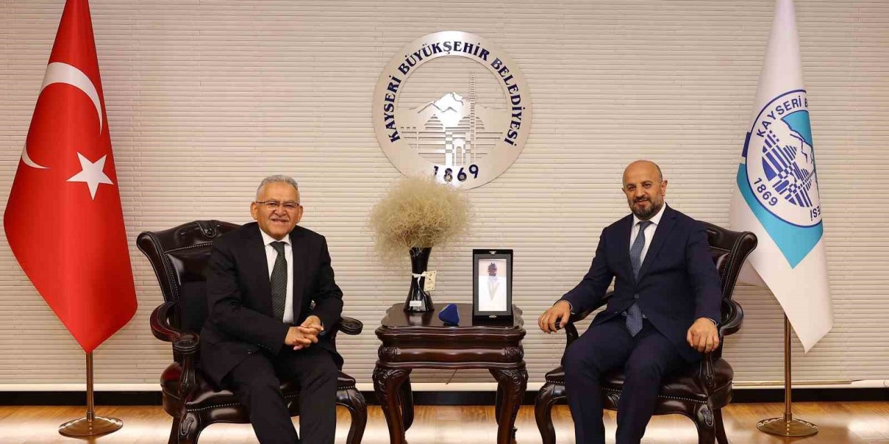 Yerel Yönetimler Başkan Yardımcısı Kirazoğlu’ndan Başkan Büyükkılıç’a Ziyaret
