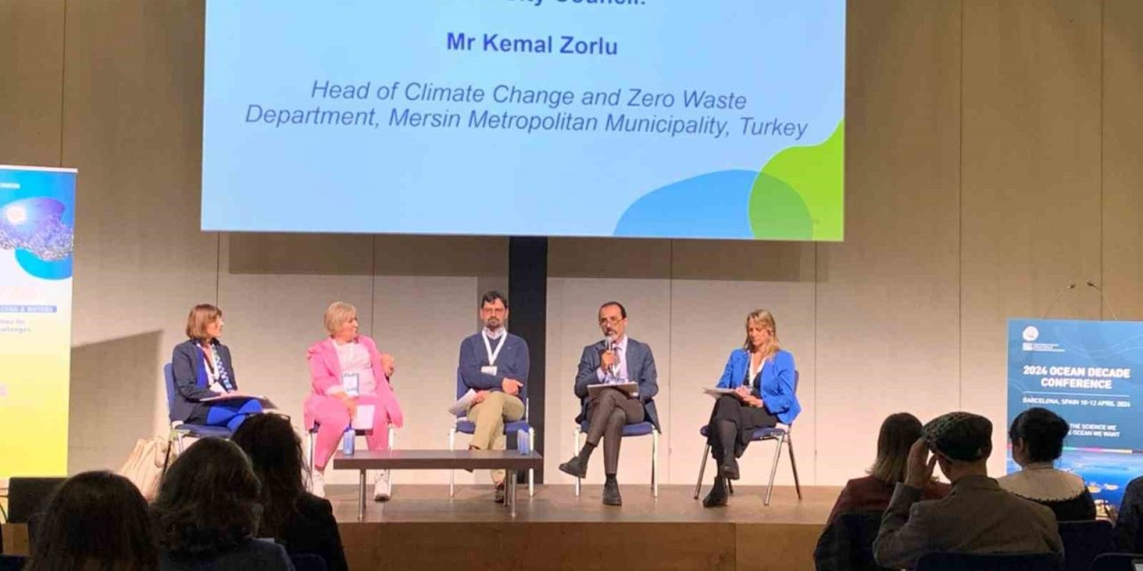 Mersin’in ’kıyı Ekosistemlerinin Restorasyonu’ Çalışmaları Barcelona’da Tanıtıldı