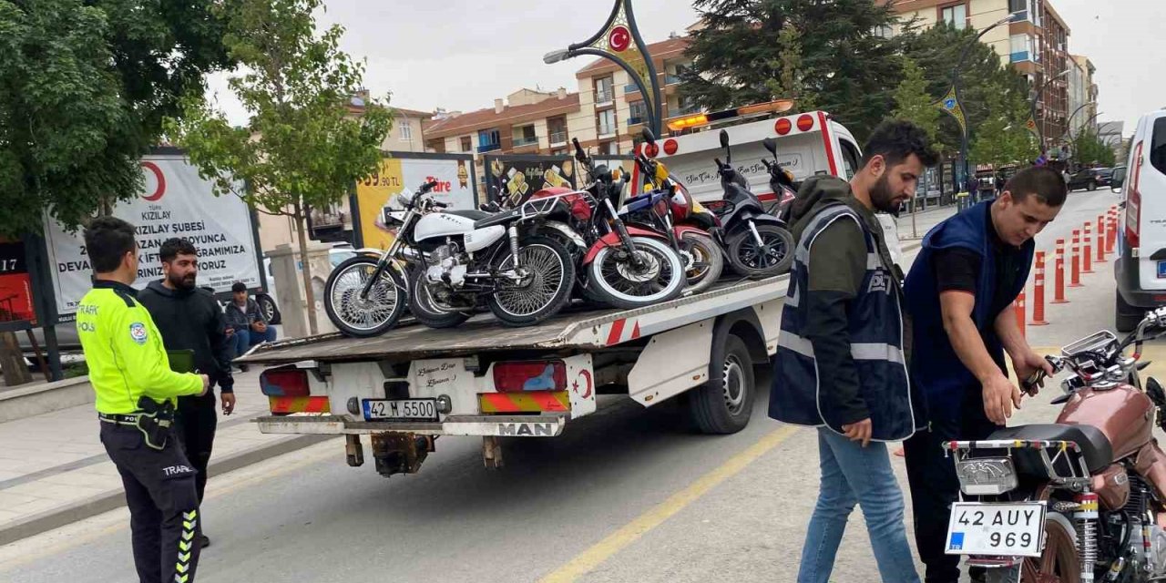 Kulu’da Motosiklet Denetimi