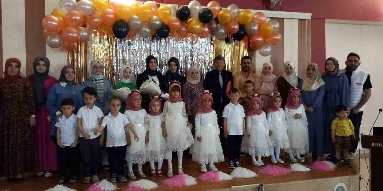 Develi’de Küçük Çocuklar Düzenlenen Törenle Kur’an Okumaya Geçti