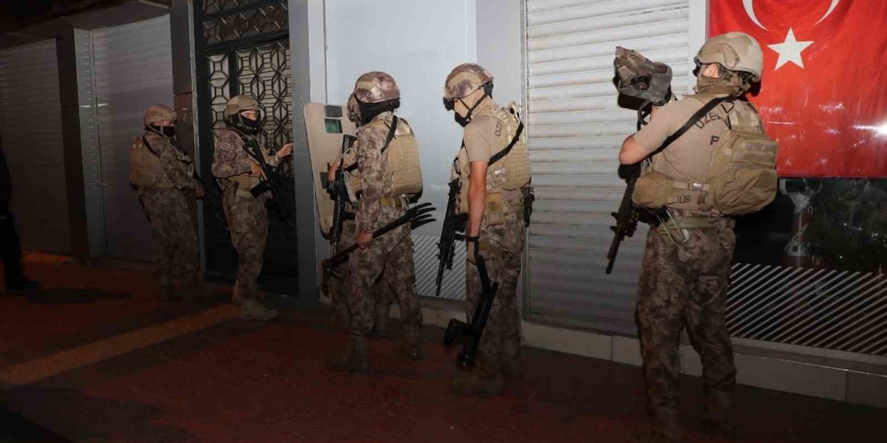 Mersin’de Deaş Operasyonu: 9 Gözaltı