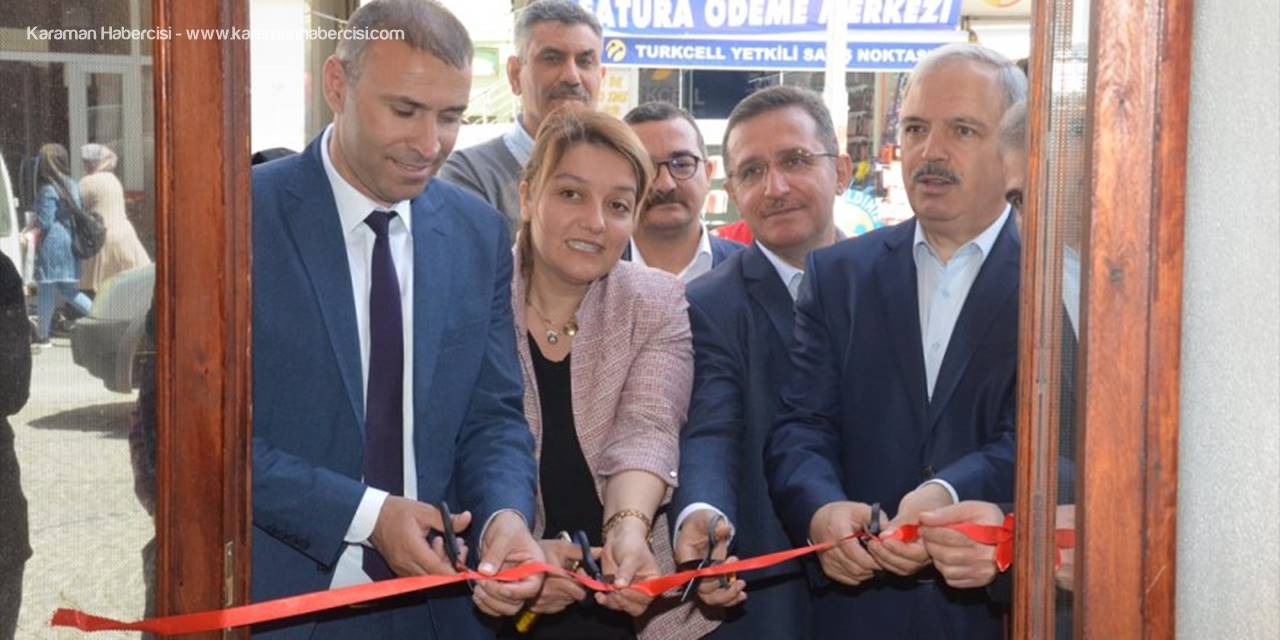 Karaman'da El Sanatları Sergisi Açılışı