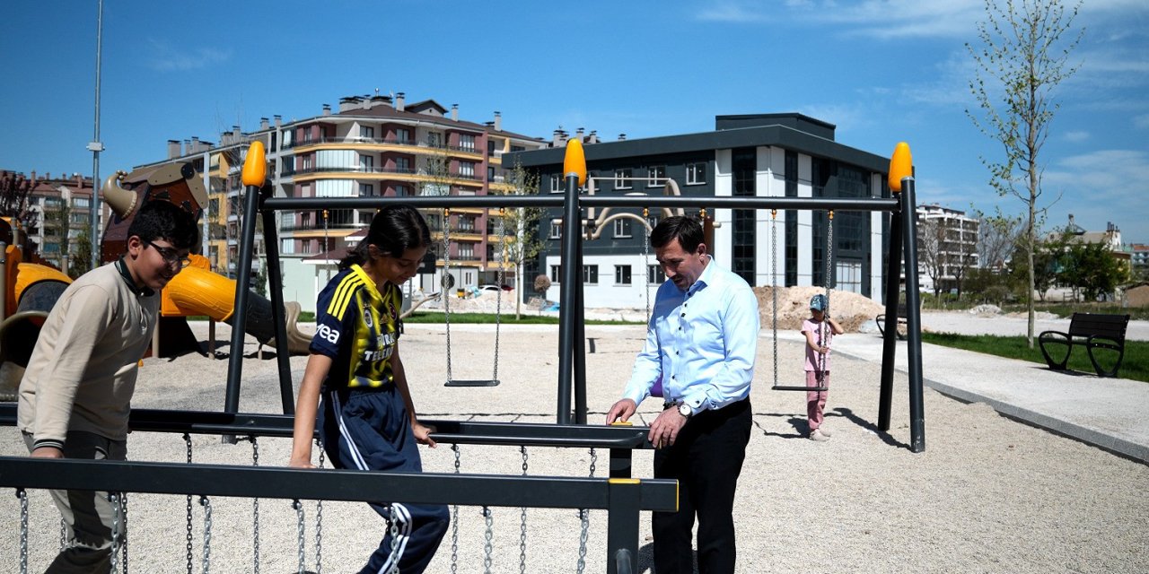 Karatay’da 50 Bin Metrekarelik Ahmet Çalık Parkı’nın 4. Etabı Tamamlandı