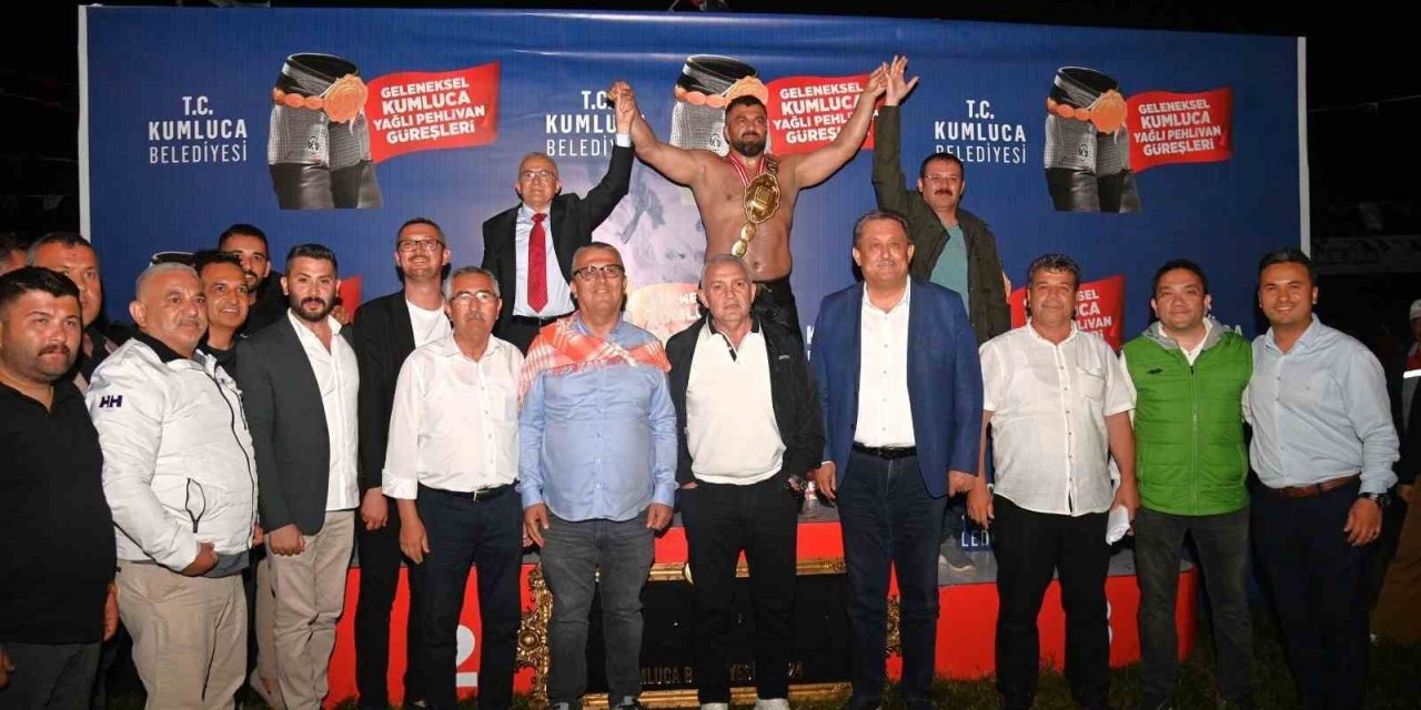 Kumluca’da Başpehlivan Fatih Atlı