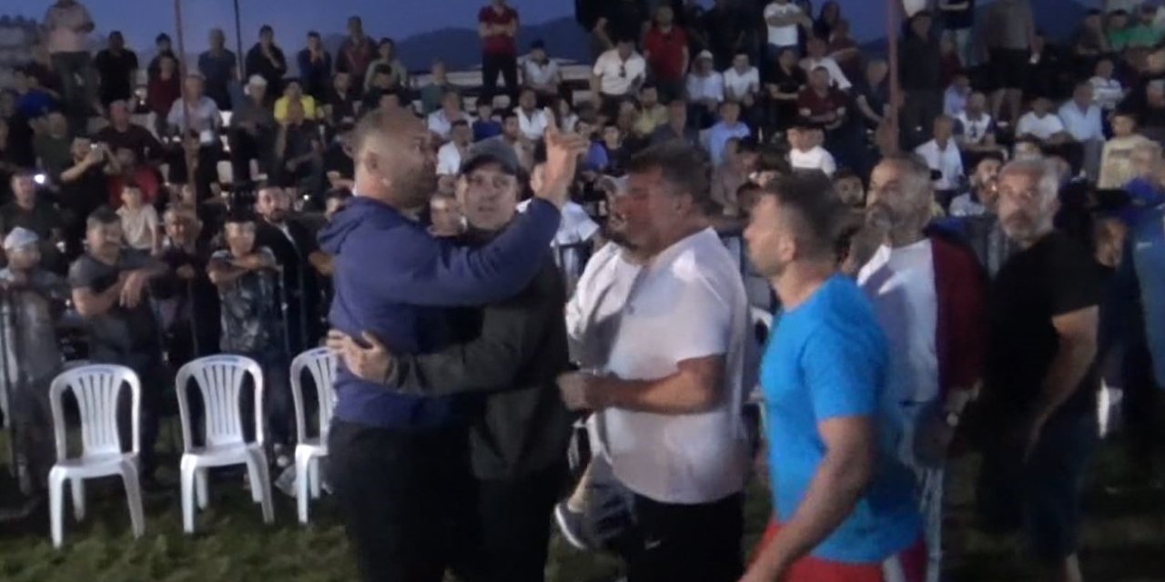 Başpehlivanlar Arasındaki Sözlü Tartışma, Gerginliğe Dönüştü