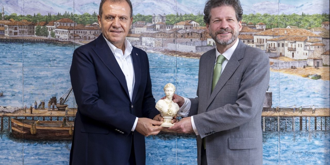 Kuzey Makedonya Büyükelçisi Manasijevski’den Başkan Seçer’e Ziyaret