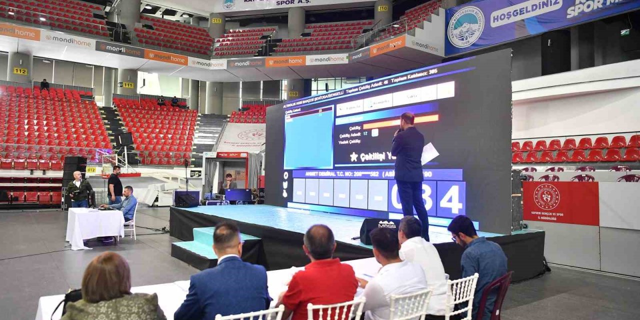 Büyükşehir’in Hobi Bahçeleri Kura Çekimi Başladı