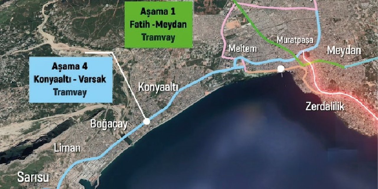 Antalya’da 4. Aşama Raylı Sistem İhalesi Yapıldı