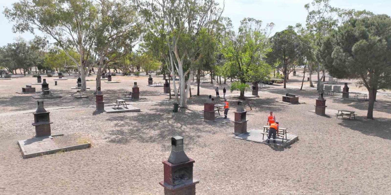 Lara Birlik Mesire Alanı Yaza Hazırlanıyor