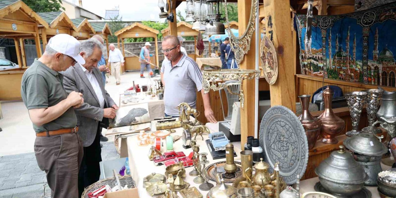 Talas’ta Antika Fuarı Heyecanı