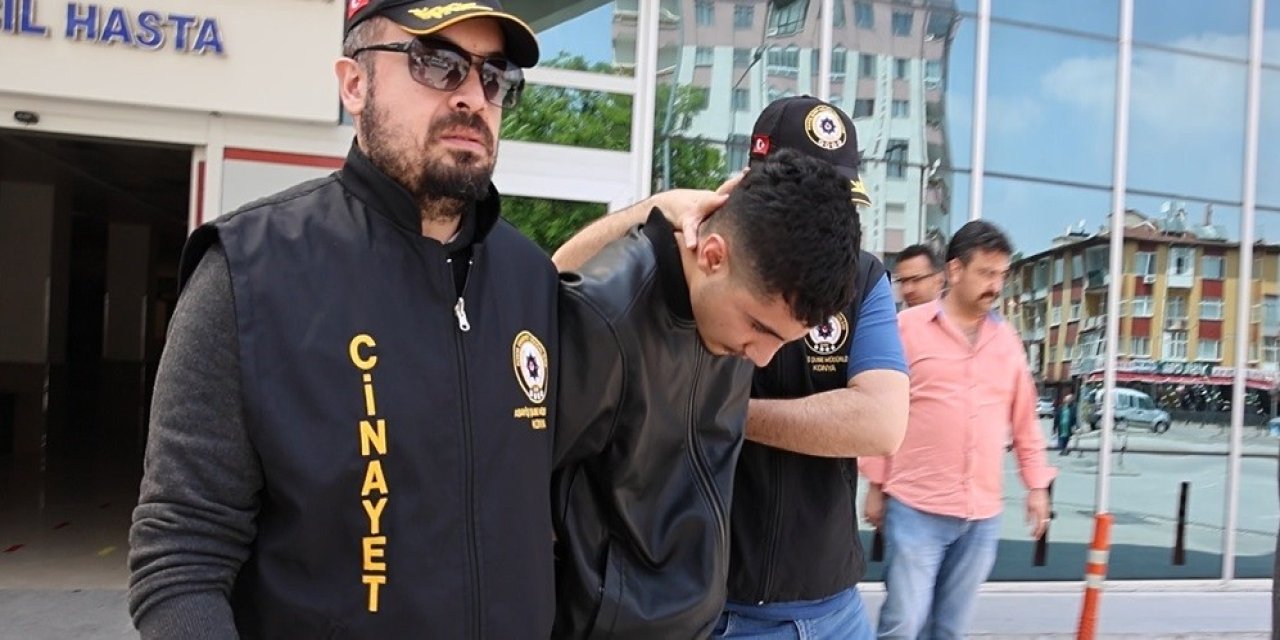 Konya'da Trafik Magandası Hakim Karşısında