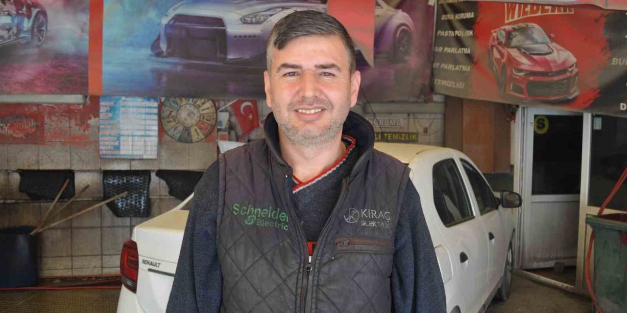 Toz Bulutları Oto Yıkamacılarda Yoğunluk Oluşturdu