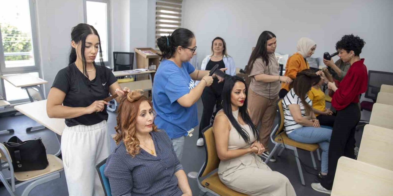 Mercek’te Kuaförlük Kursu Başladı