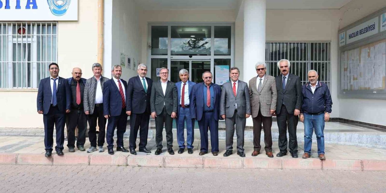 Esnaf Odalarından Özdoğan’a Hayırlı Olsun Ziyareti