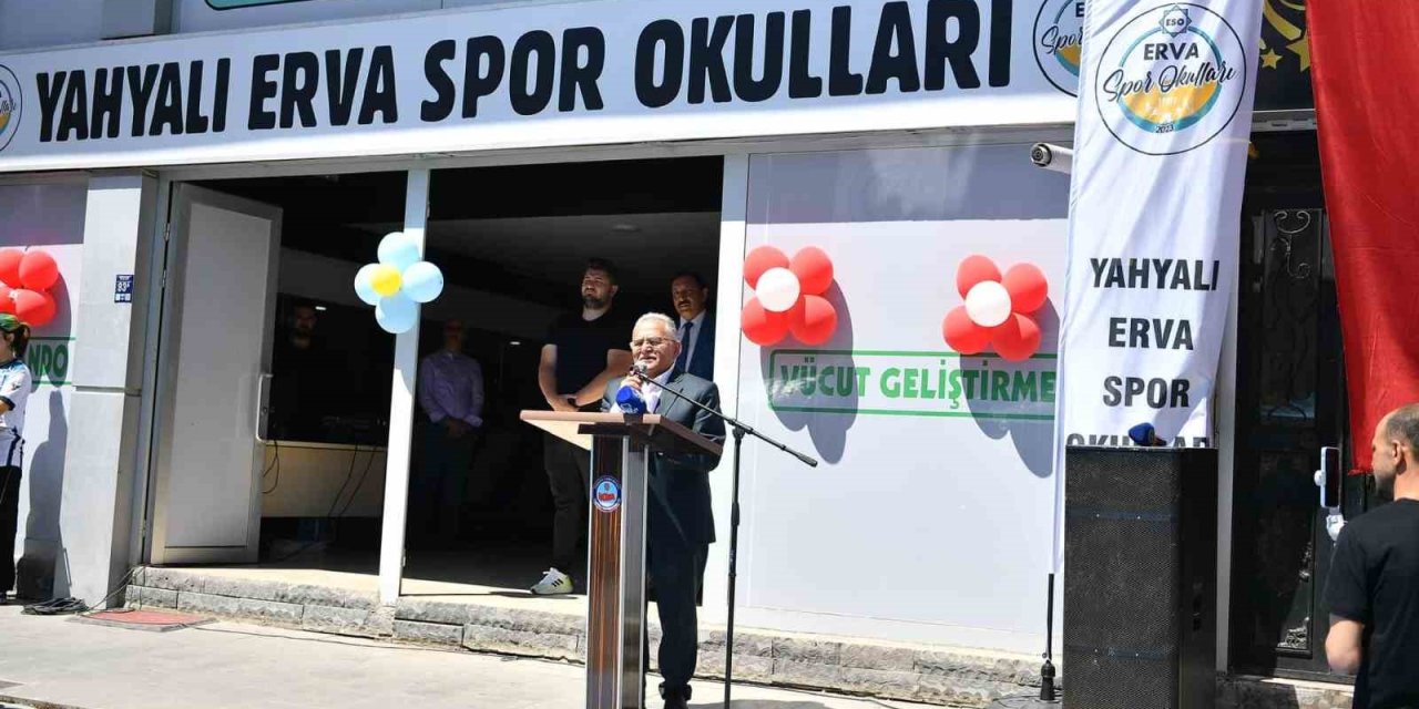 Yahyalı Erva Spor Okulları Açıldı