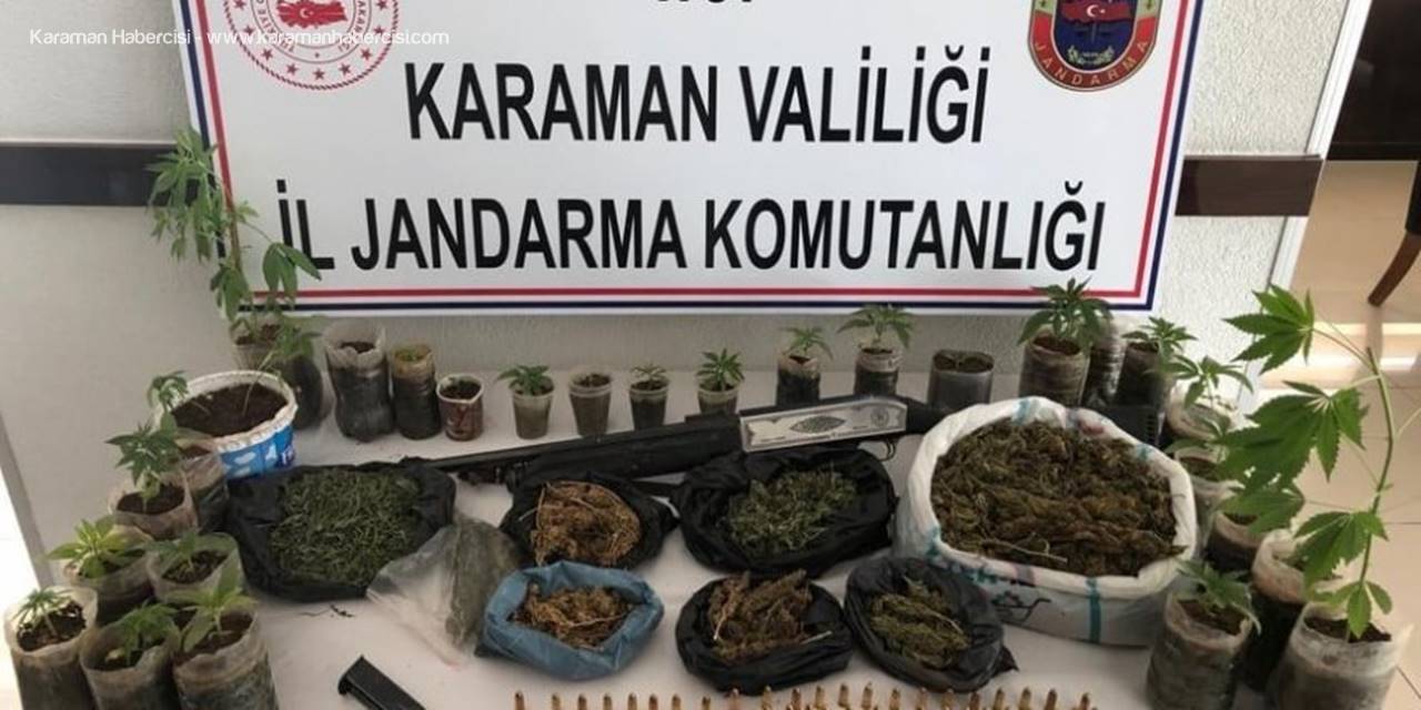 Karaman’da Uyuşturucu Operasyonu