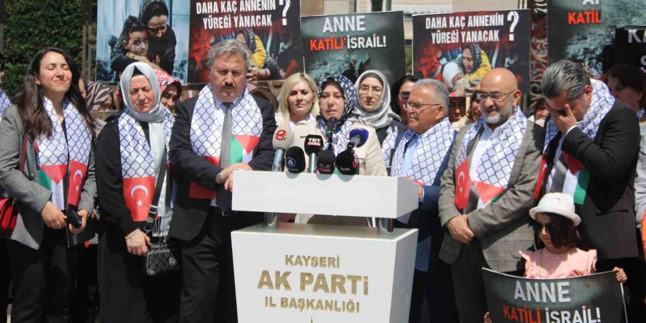 Ak Partili Kadınlar Filistinli Anneler İçin Toplandı