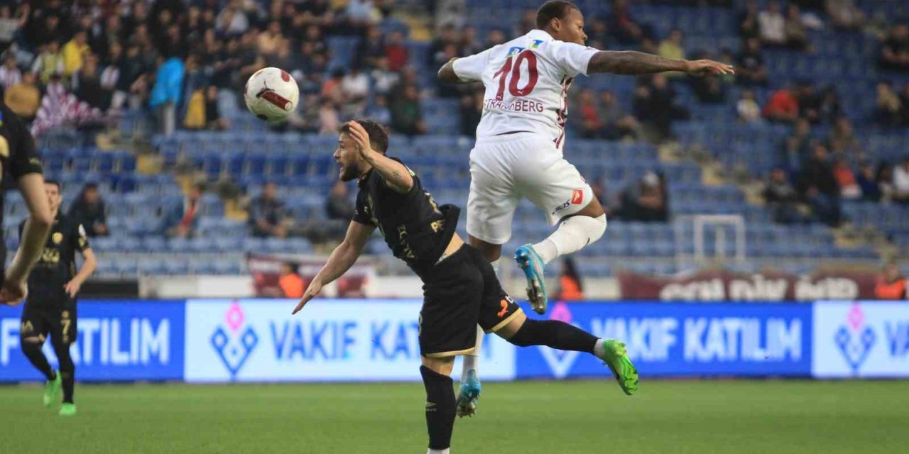 Trendyol Süper Lig: Hatayspor: 0 - Mke Ankaragücü: 0 (ilk Yarı)