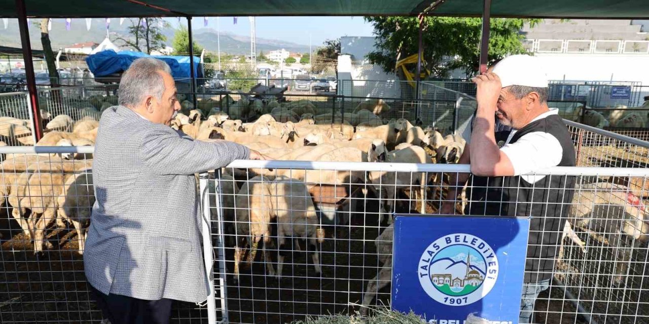 Talas’ta Kurban Pazarına Başvurular Başladı