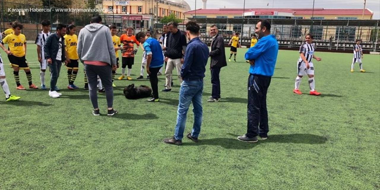 Karaman'da Oynanan Amatör Maçta Davetsiz Misafir